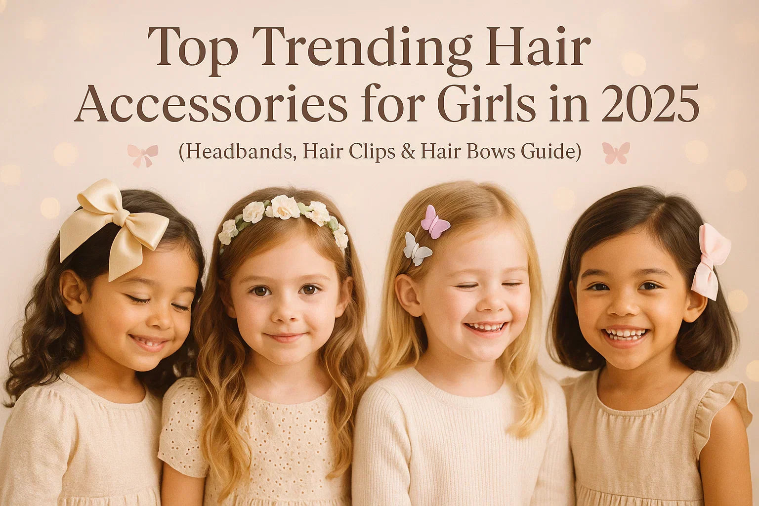 Top Trending Hair Accessories for Girls in 2025 (Headbands, Hair Clips & Hair Bows Guide)